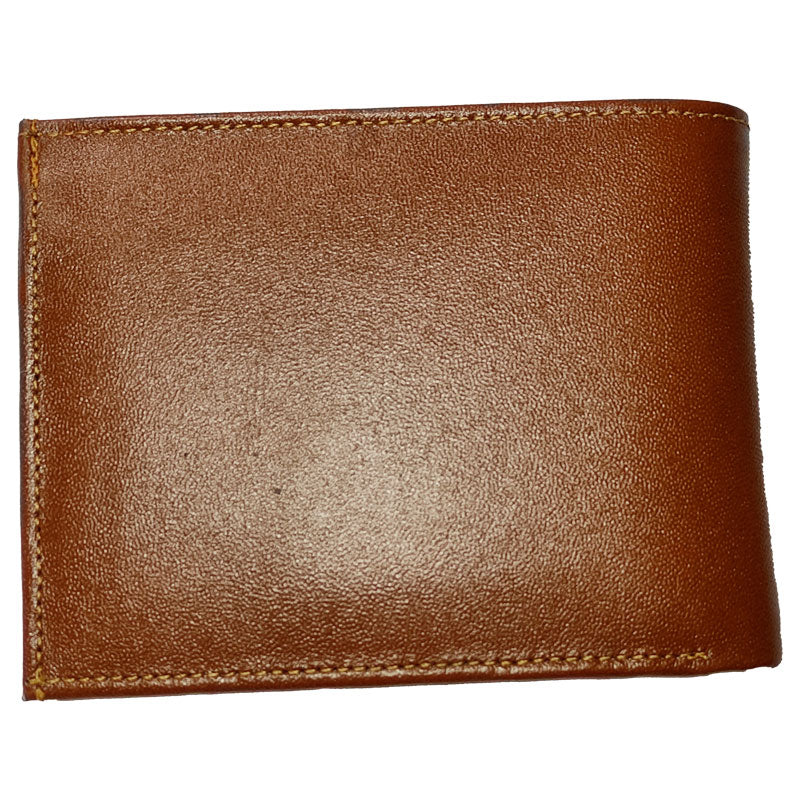 Billetera En Cuero 100% Para Hombre 3 Colores Disponibles