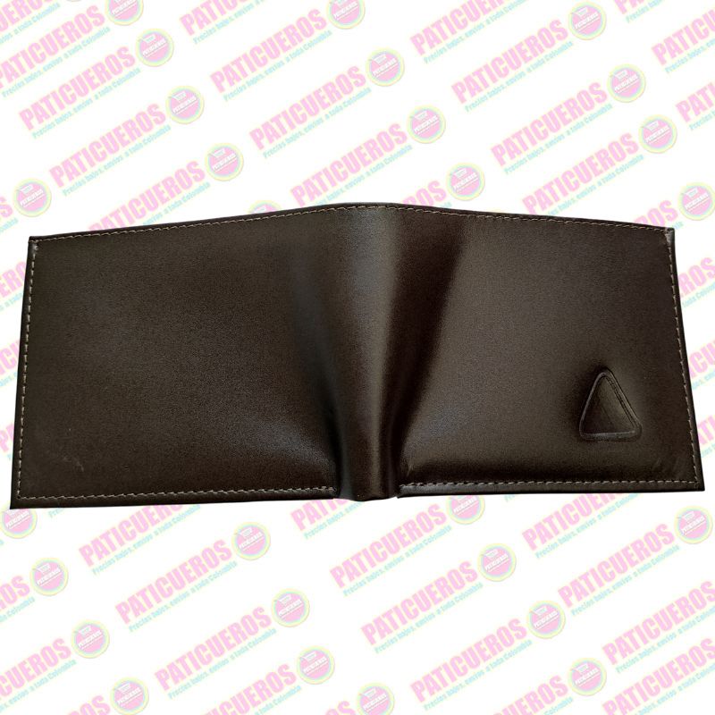 Billetera En Cuero 100% Para Hombre 3 Colores Disponibles