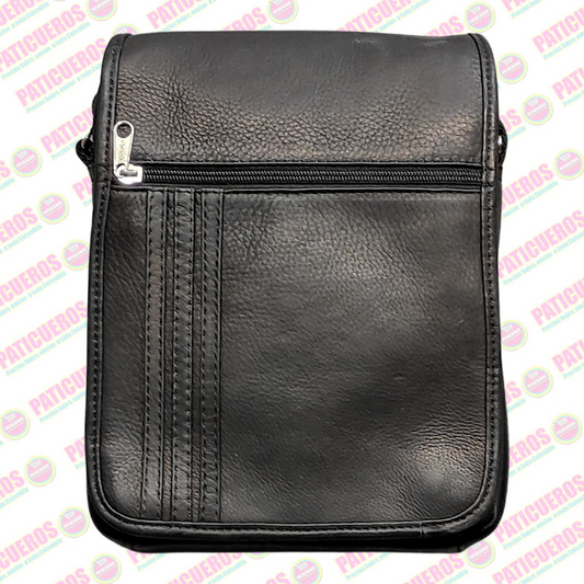 Bolso Grande Carriel Cuero Legitimo100% MaletÃn Manos Libres