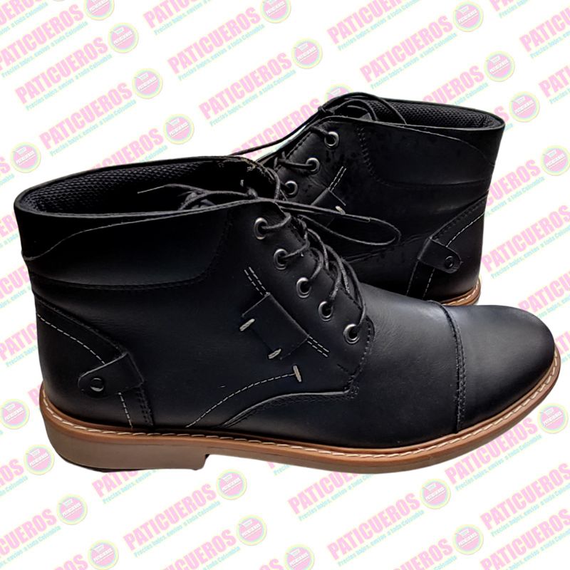 Bajo Pedido / EnvĂo Gratis Botines BotĂn Botas Zapatos De Cuero Para Hombre Caballero Entrega En 2 DĂas
