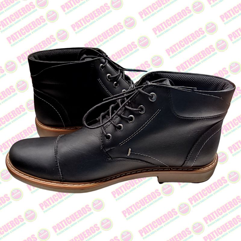 Bajo Pedido / EnvĂo Gratis Botines BotĂn Botas Zapatos De Cuero Para Hombre Caballero Entrega En 2 DĂas