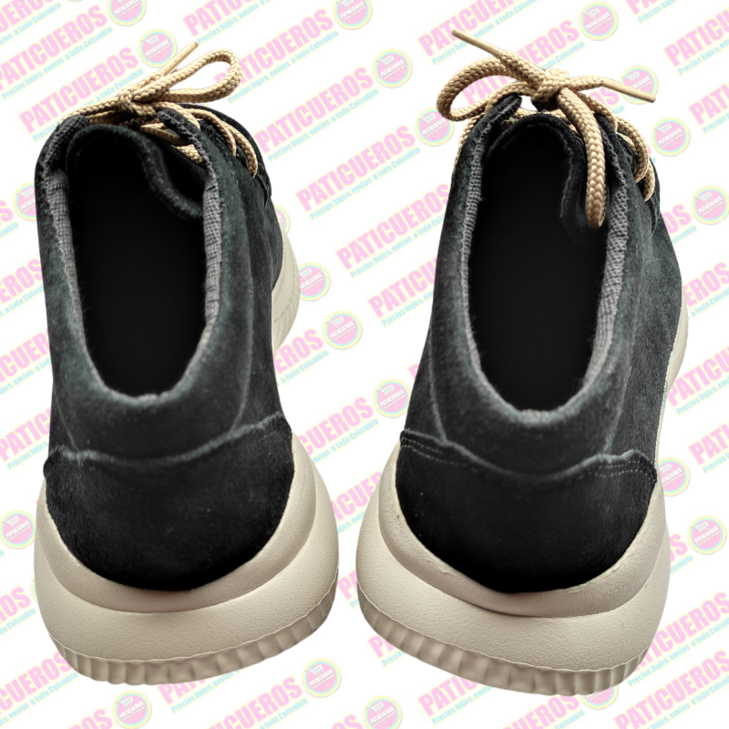 Bajo Pedido / Botines Zapatos Zapatillas Estilo Abuelos En Cuero Nobuck Unisex Suela Eva Ultralivianos