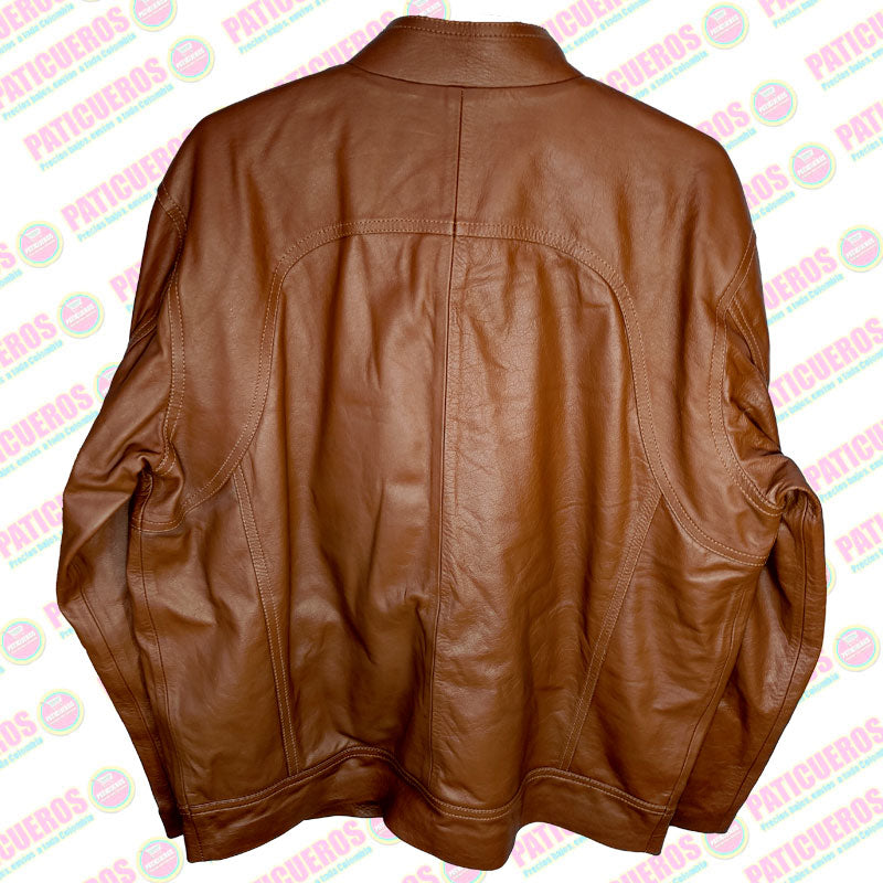 Bajo Pedido / Chaqueta Chamarra Casual Cuero Genuino Unisex Producto 100% Colombiano