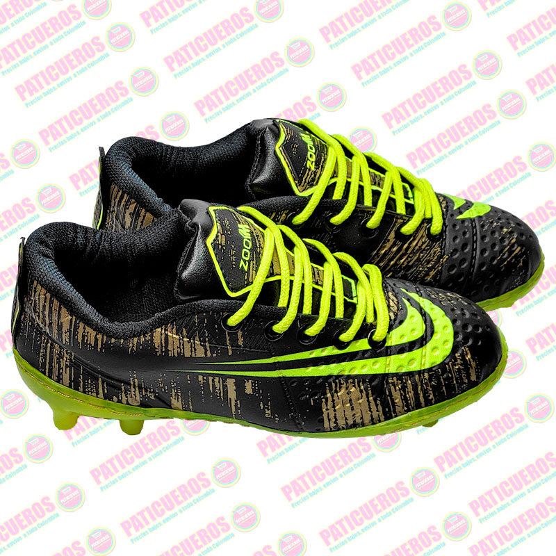 Bajo Pedido / Zapatillas Guayos Deportivas Futbol Niño Adulto Taches Cancha De Grama Y Pasto