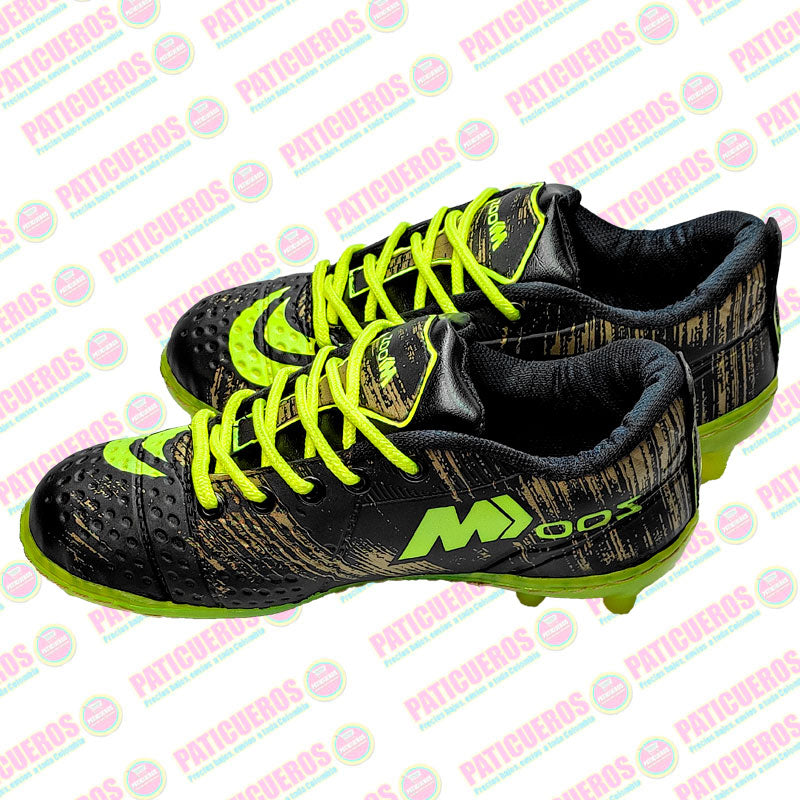Bajo Pedido / Zapatillas Guayos Deportivas Futbol Niño Adulto Taches Cancha De Grama Y Pasto