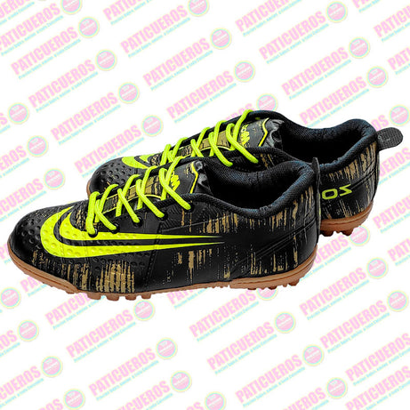 Bajo Pedido / Zapatillas Estilo Guayo Para Jugar Futbol Cancha Sintética Cemento Y Tierra