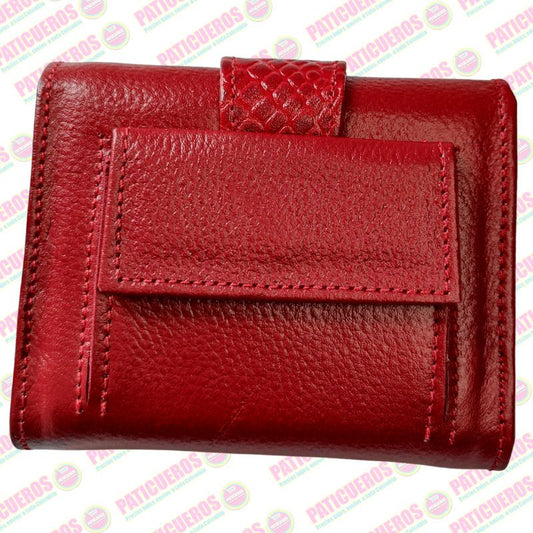 Billetera Cuero Cartera Dama Mujer Pequeña EnvÃo a Toda Colombia