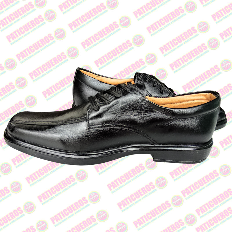 Zapatos Para El Colegio En Cuero Negro ¡Producto Colombiano!