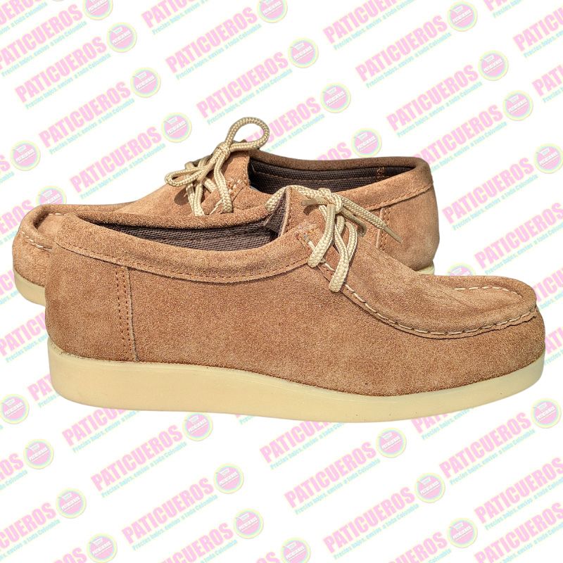 Paticueros Zapatos abuelo cuero gamuza ✓ HECHOS EN COLOMBIA