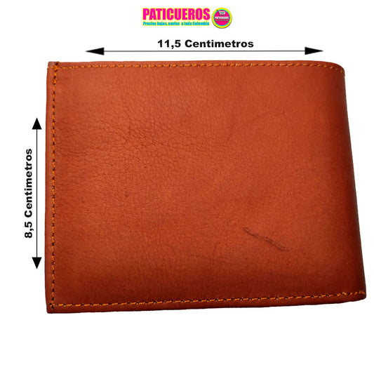 Billetera En Cuero Económica Para Hombre Entrega En 2 DÃas