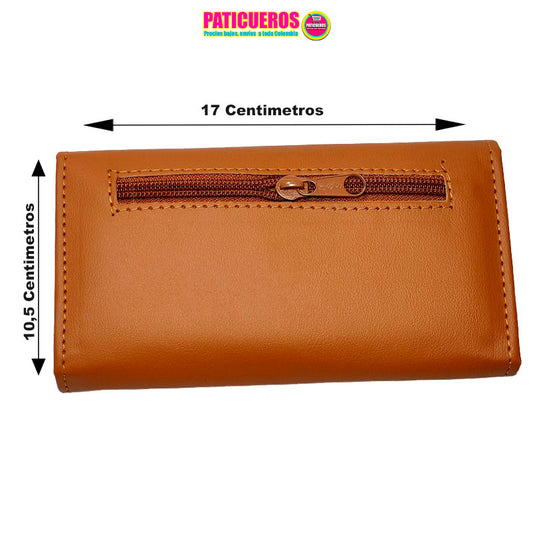 Billetera Mujer Dama Embrague Largo Monedero Baratas