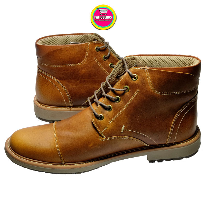 Bajo Pedido / EnvĂo Gratis Botines BotĂn Botas Zapatos De Cuero Para Hombre Caballero Entrega En 2 DĂas