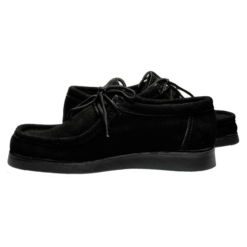 Bajo Pedido / Zapatos En Cuero Gamuza Negra Estilo Abuelo ¡Producto Colombiano!