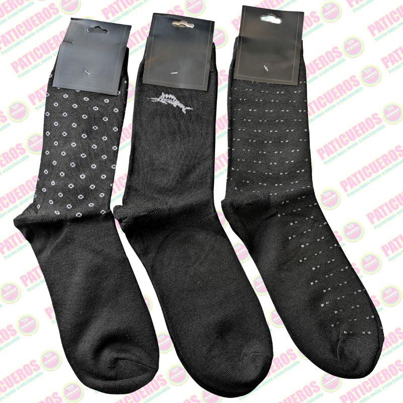 Pack 12 Pares De Medias Para Vestir Formales Surtidas