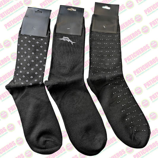 Pack 12 Pares De Medias Para Vestir Formales Surtidas