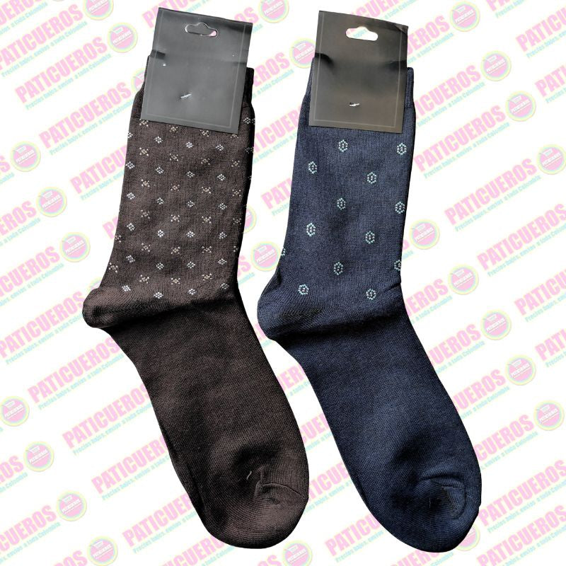 Pack 6 Pares De Medias Surtidas Para Vestir Formal