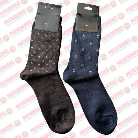 Pack 6 Pares De Medias Surtidas Para Vestir Formal