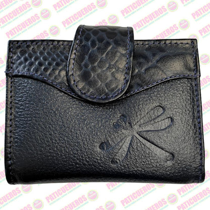 Billetera Cuero Cartera Dama Mujer Pequeña Envío a Toda Colombia