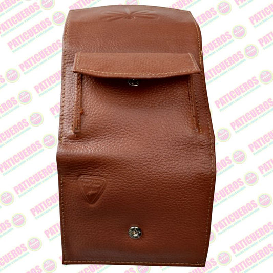 Billetera en cuero bovino pequeña – Elegante, práctica y con caja de regalo