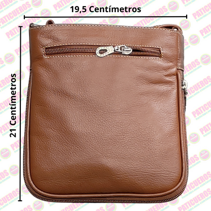 Bolso En Cuero Dama Morral Mochila Mujer Bandolera