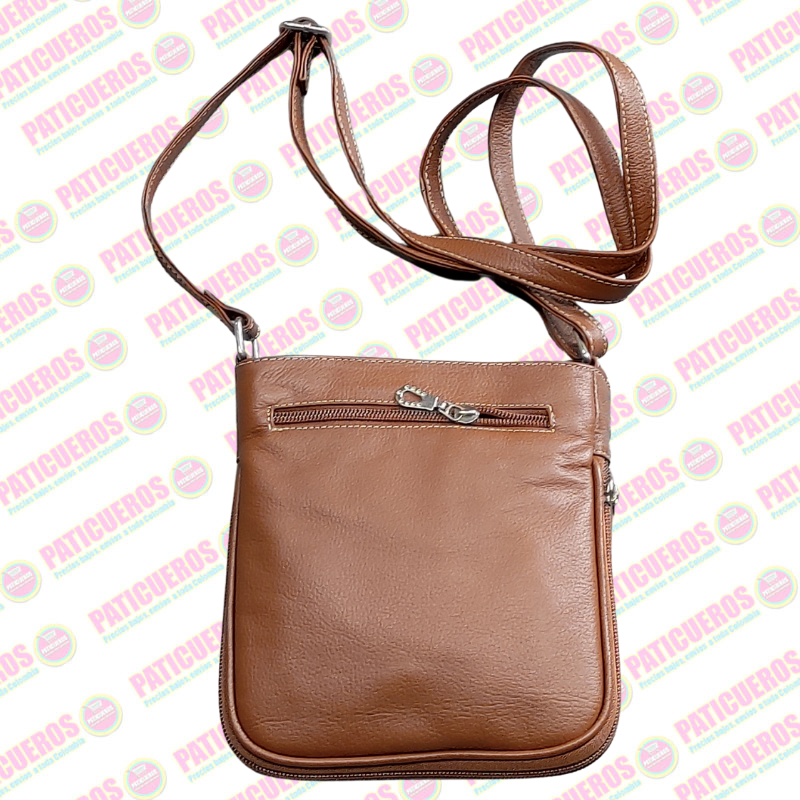 Bolso En Cuero Dama Morral Mochila Mujer Bandolera