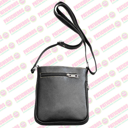 Bolso En Cuero Dama Morral Mochila Mujer Bandolera