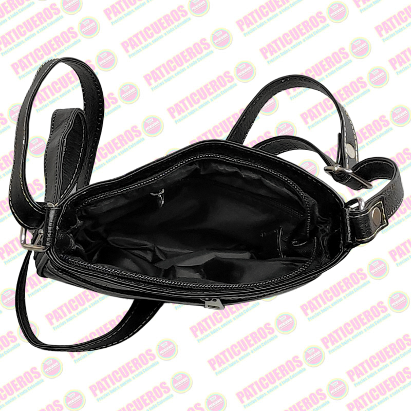 Bolso En Cuero Dama Morral Mochila Mujer Bandolera