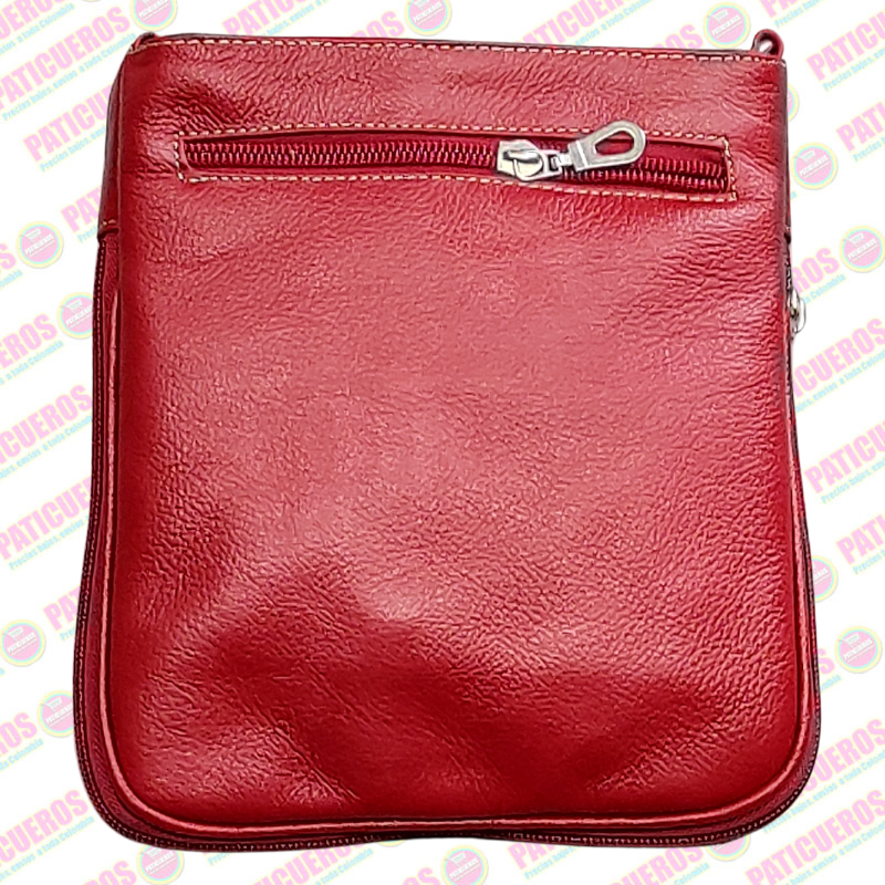 Bolso En Cuero Dama Morral Mochila Mujer Bandolera