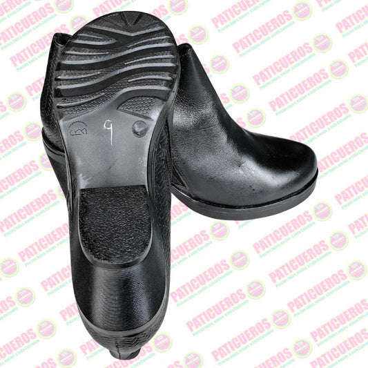 🚨 Producto En Liquidación / Botines En Cuero Para Dama Mujer Llegada Veloz A Toda Colombia