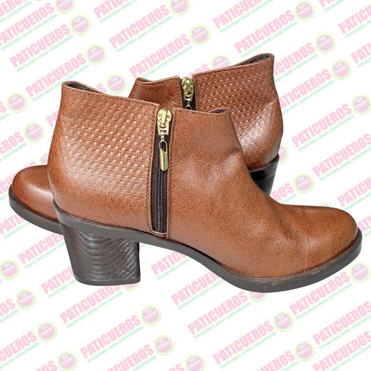🚨 Producto En Liquidación / Botines Botas Zapatos En Cuero Para Mujer Envío Rápido A Toda Colombia