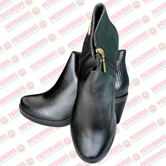 🚨 Producto En Liquidación / Botines Botas Zapatos En Cuero Para Mujer Envío Rápido A Toda Colombia
