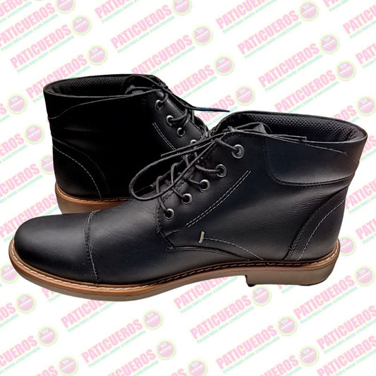 Bajo Pedido / Envío Gratis Botines Botín Botas Zapatos De Cuero Para Hombre Caballero Entrega En 2 Días