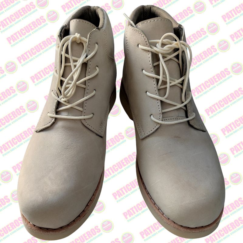 Bajo Pedido / Botines en cuero bovino nobuck premium para hombre – Suela borrador antideslizante