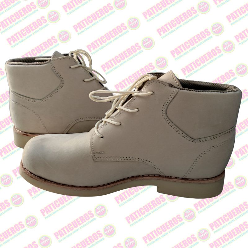 Bajo Pedido / Botines en cuero bovino nobuck premium para hombre – Suela borrador antideslizante