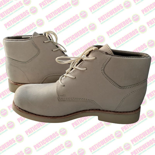 Bajo Pedido / Botines en cuero bovino nobuck premium para hombre – Suela borrador antideslizante