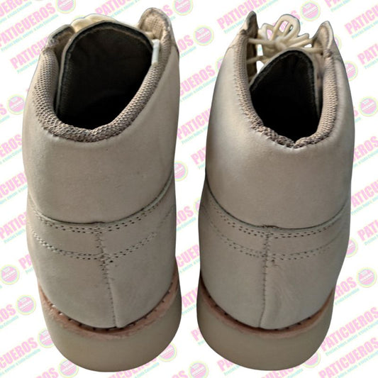 Bajo Pedido / Botines en cuero bovino nobuck premium para hombre – Suela borrador antideslizante