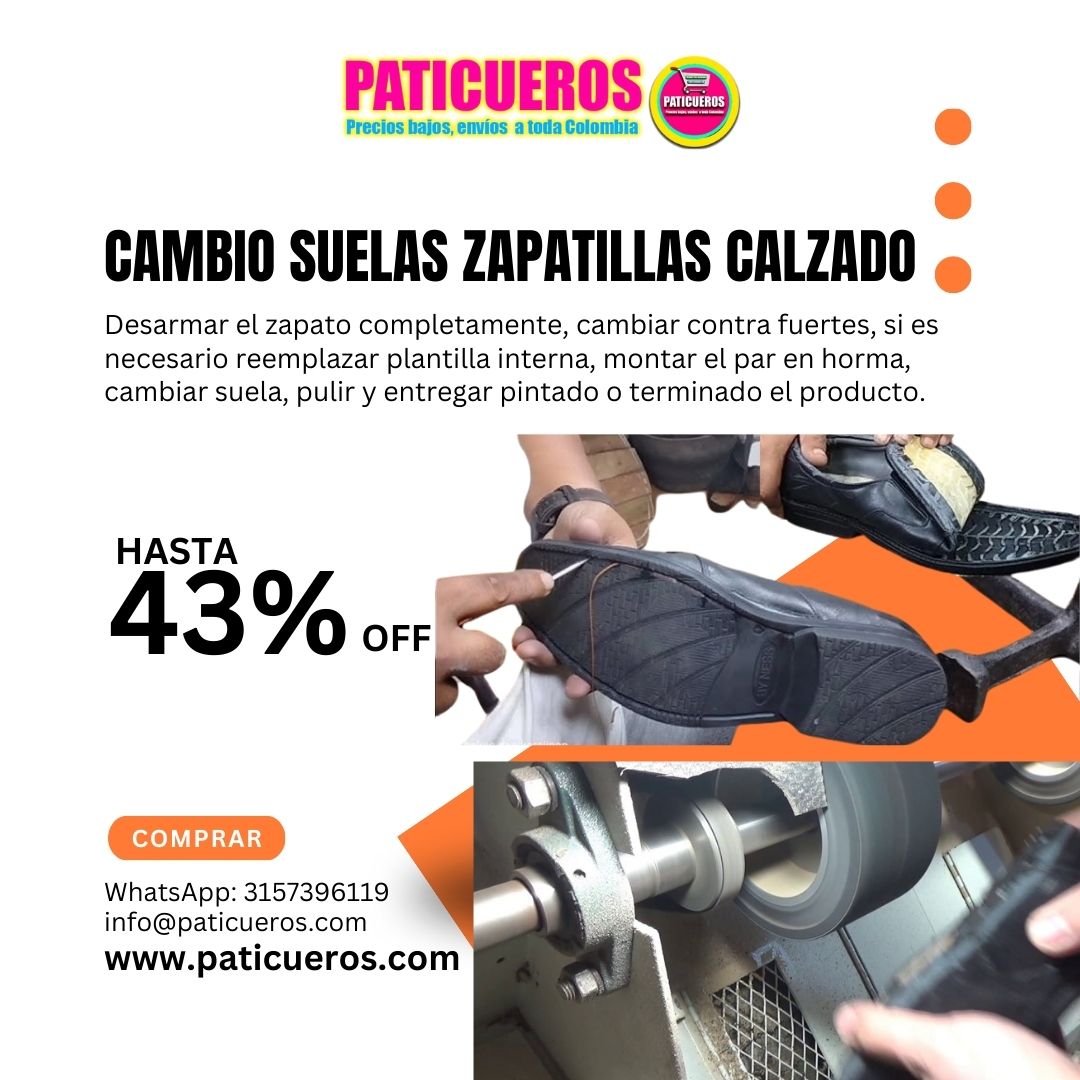 Cambio De Suelas Normal A Zapatos Zapatillas Botas Tenis En Suelas Parecidas A Las Originales Que Traía