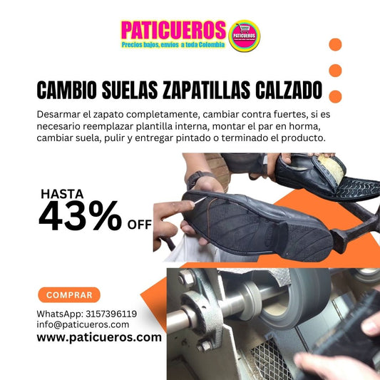 Cambio De Suelas Normal A Zapatos Zapatillas Botas Tenis En Suelas Parecidas A Las Originales Que Traía