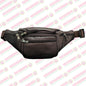 Canguro Riñonera Cuero Genuino Unisex Varios Bolsillos