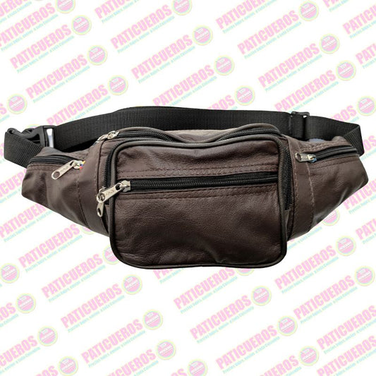 Canguro Riñonera Extra Grande En Cuero Premium Unisex