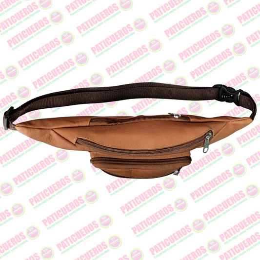 Canguro Riñonera En Cuero Unisex Envío 2 Días Toda Colombia