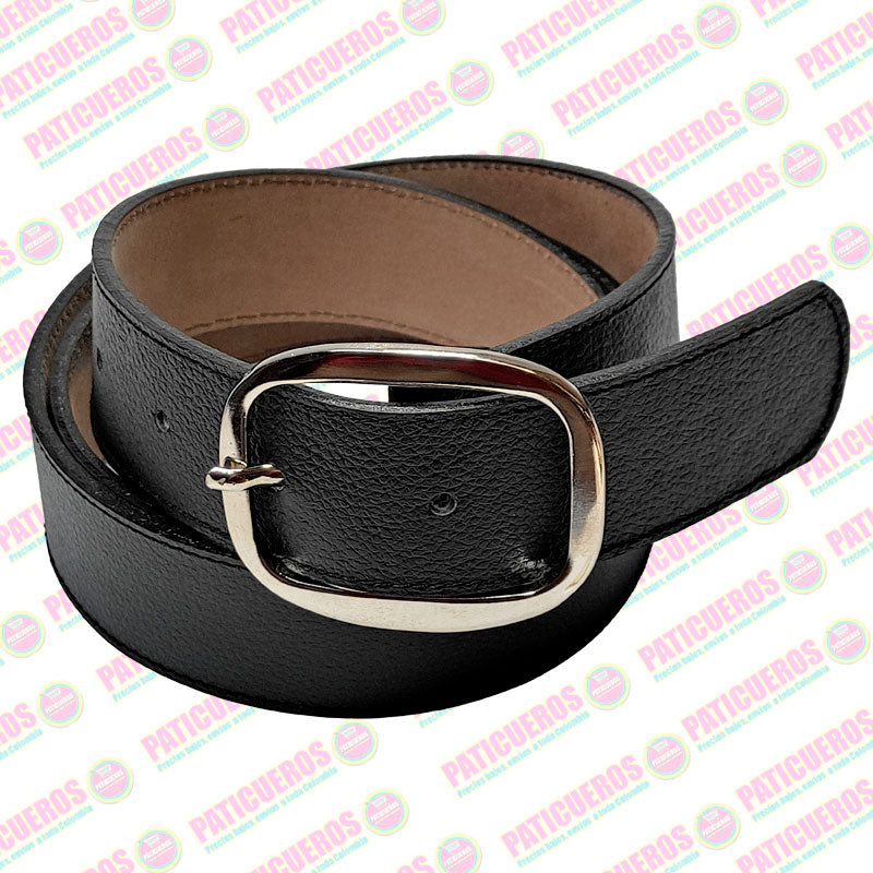 Correa En Cuero Genuino Para Dama 4 Centímetros De Ancho Cinturón Para Mujer