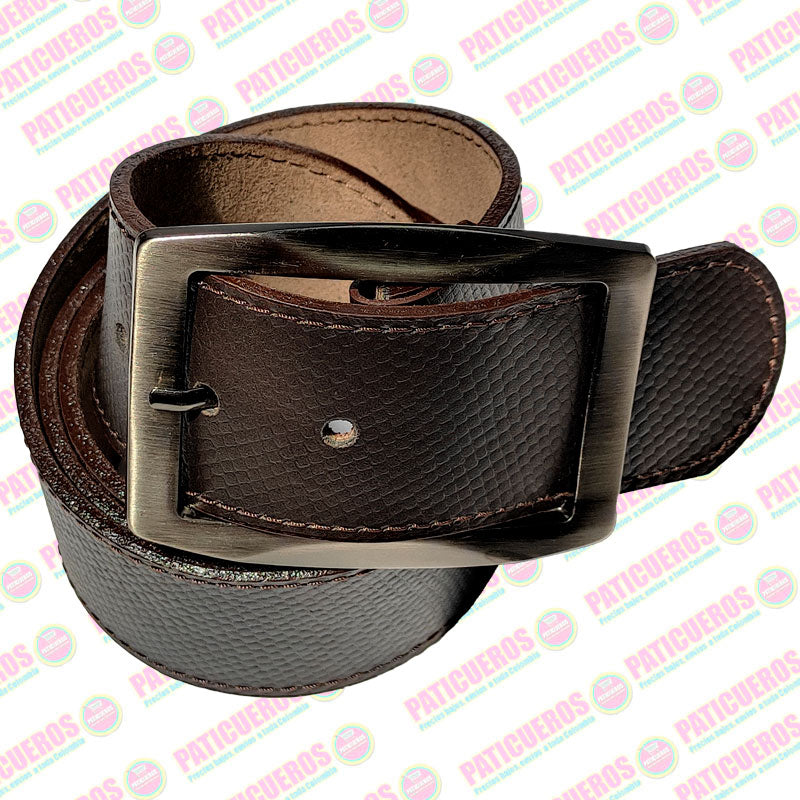 Cinturón Correa En Cuero Genuino Para Dama 5 Centímetros De Ancho 100% Colombiano