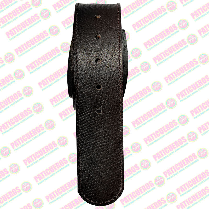 Cinturón Correa En Cuero Genuino Para Dama 5 Centímetros De Ancho 100% Colombiano