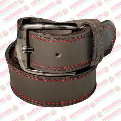 Cinturón Deportivo En Cuero Graso Para Hombre Producto 100% Colombiano