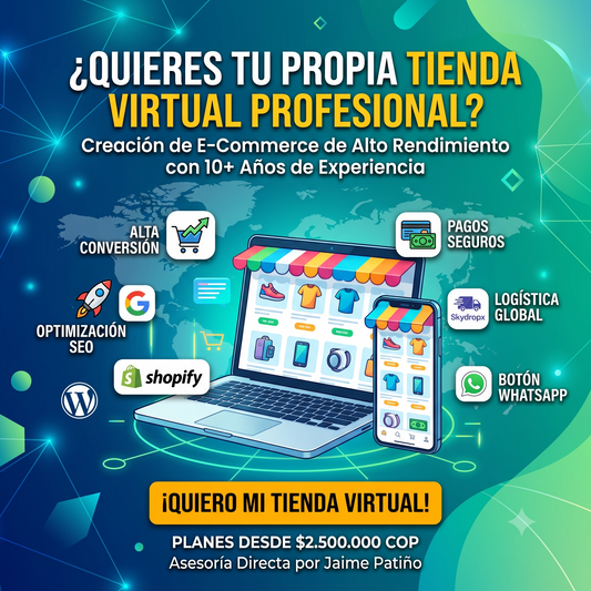 Creación de Tiendas Virtuales de Alto Rendimiento en Shopify y WooCommerce