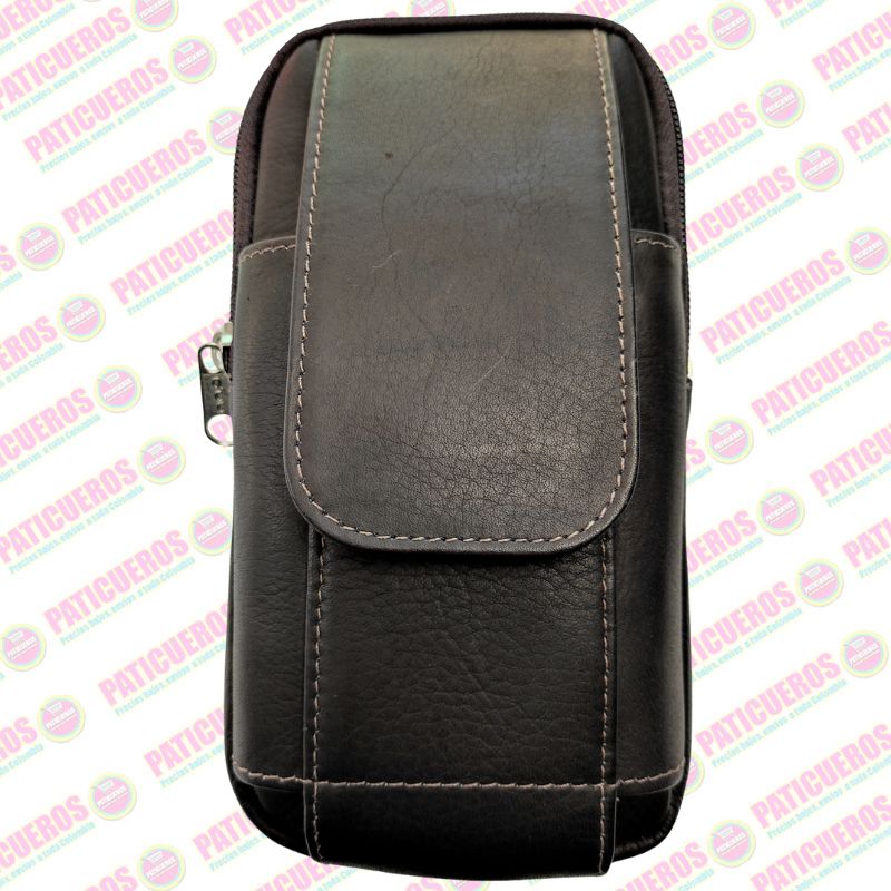 Funda Premium En Cuero Bovino Para Celular: Organización Y Elegancia En Tu Cinturón