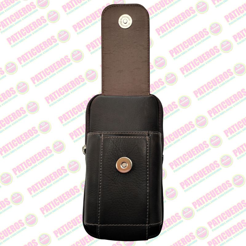 Funda Premium En Cuero Bovino Para Celular: Organización Y Elegancia En Tu Cinturón
