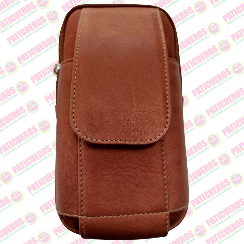 Funda Premium En Cuero Bovino Para Celular: Organización Y Elegancia En Tu Cinturón
