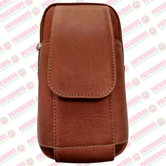 Funda Premium En Cuero Bovino Para Celular: Organización Y Elegancia En Tu Cinturón